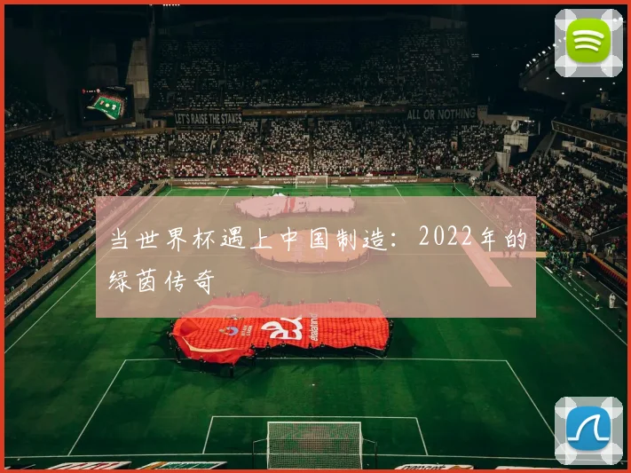当世界杯遇上中国制造：2022年的绿茵传奇